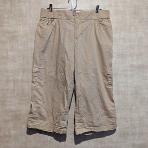 BRIGGS NEW YORK KHAKI CAPRI 16P